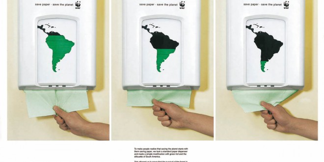 Salvar el papel es salvar el planeta